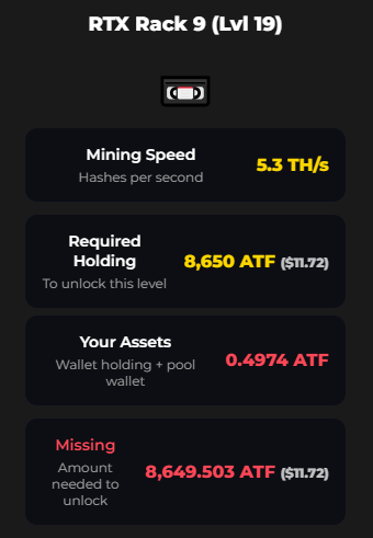 LV19 ATFTOKEN app telegram